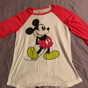 Mickey Mouse raglan shirt